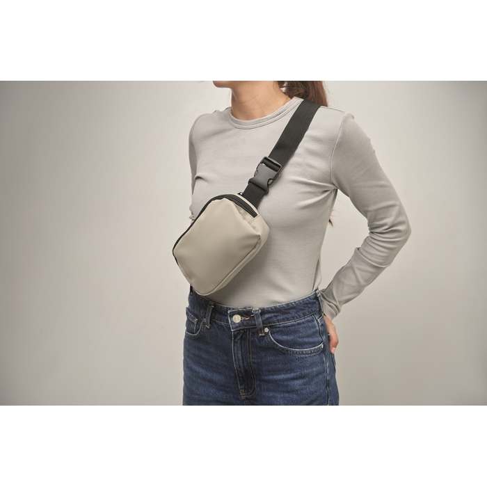 Korovin Waist 210D poliészter övtáska, bézs | Reklámajándék, reklámtárgy, céges ajándék, egyedi reklámajándék Reklámajándék | Korovin Waist 210D poliészter övtáska, bézs