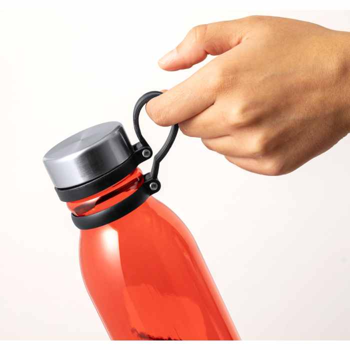 Reklámajándék | Kumba RPET kulacs, piros, 830 ml