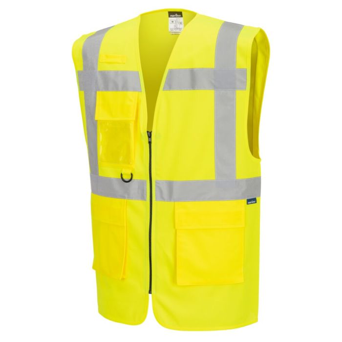 Portwest Láthatósági mellény-ES1 Essential HV Executiv Vest, sárga