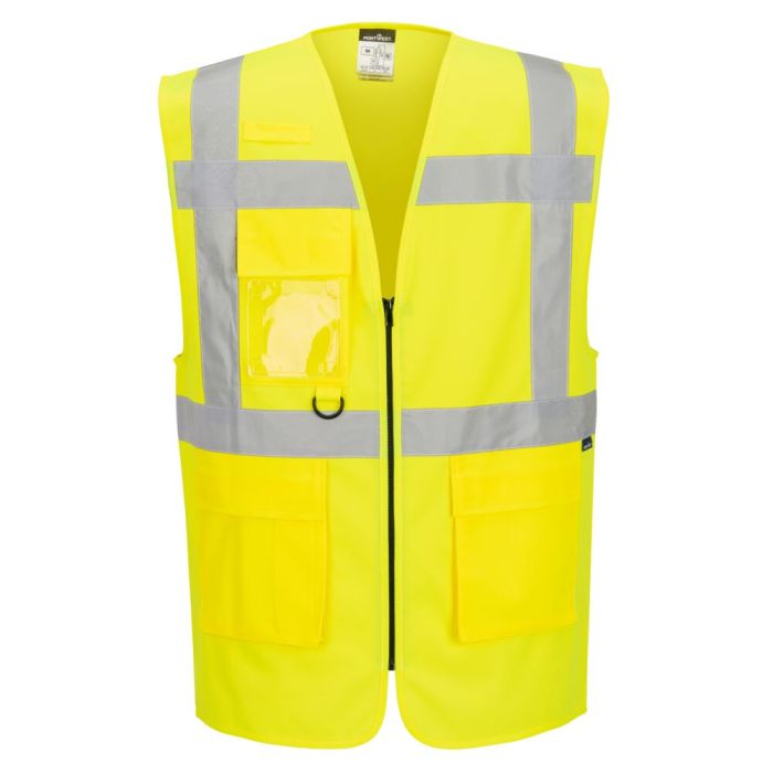 Portwest Láthatósági mellény-ES1 Essential HV Executiv Vest, sárga