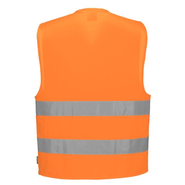 Portwest Láthatósági mellény-ES1 Essential HV Two Band Vest, narancs