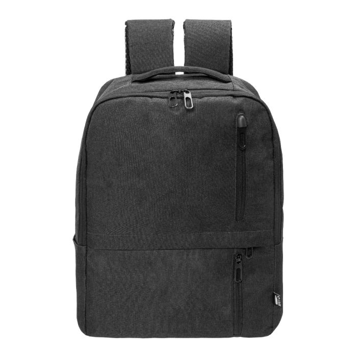 Reklámajándék | Lauder RPET hátizsák, fekete