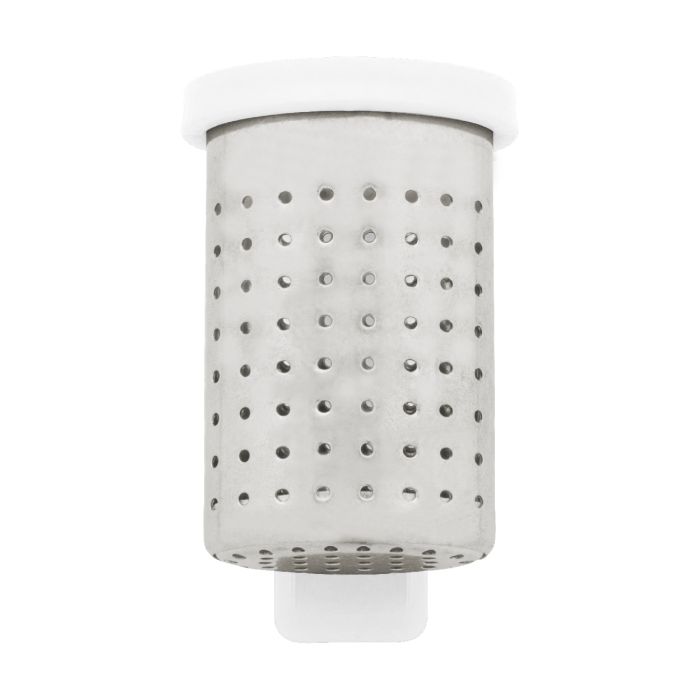 Reklámajándék | Leaflet teaszűrő, fehér