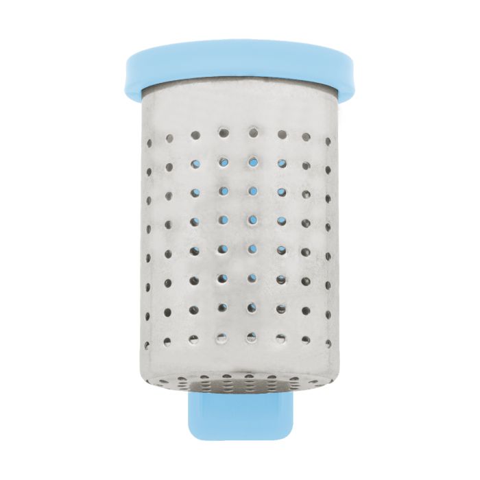 Reklámajándék | Leaflet teaszűrő, világoskék