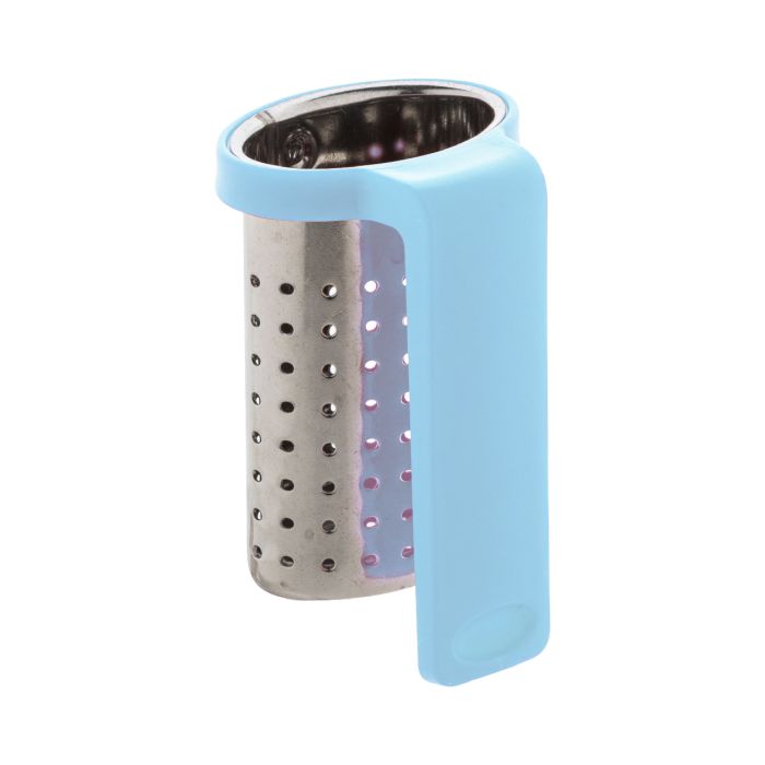 Reklámajándék | Leaflet teaszűrő, világoskék