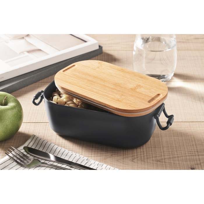 Reklámajándék | Lekker PP uzsonnásdoboz 700 ml, sötétkék