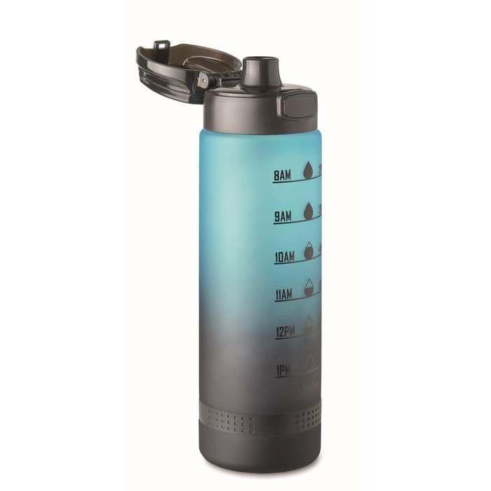 Level RPET sportkulacs 1 liter, világoskék | Reklámajándék, reklámtárgy, céges ajándék, egyedi reklámajándék Reklámajándék | Level RPET sportkulacs 1 liter, világoskék