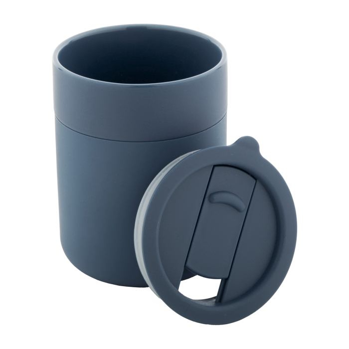 Reklámajándék | Liberica utazópohár, kék, 300 ml