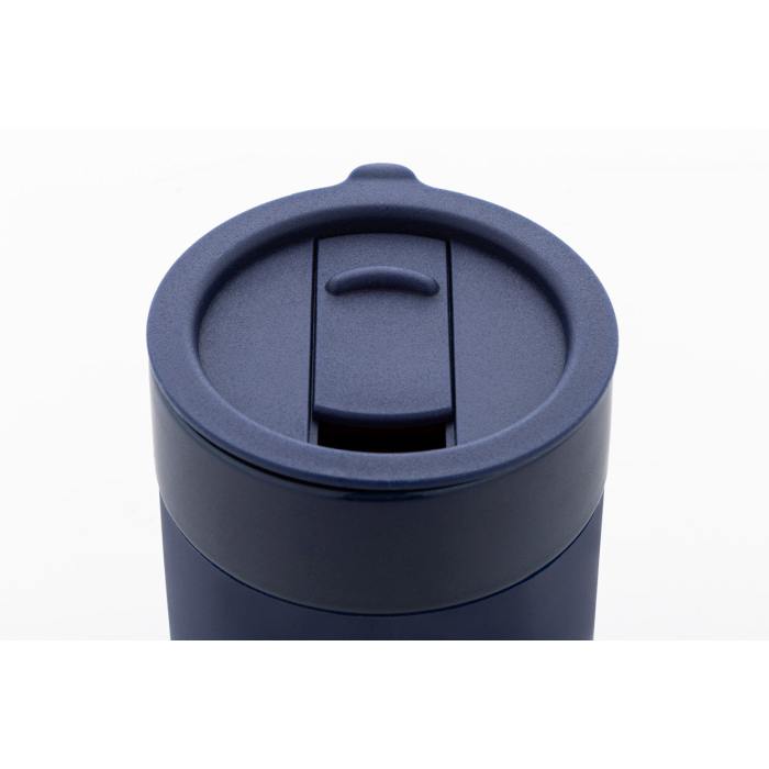 Reklámajándék | Liberica utazópohár, sötétkék, 300 ml