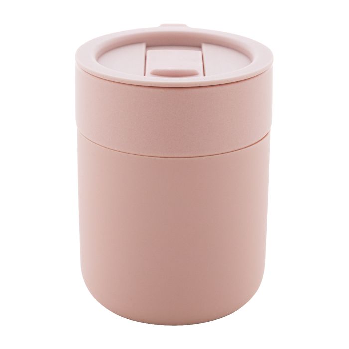 Reklámajándék | Liberica utazópohár, világos rózsaszín