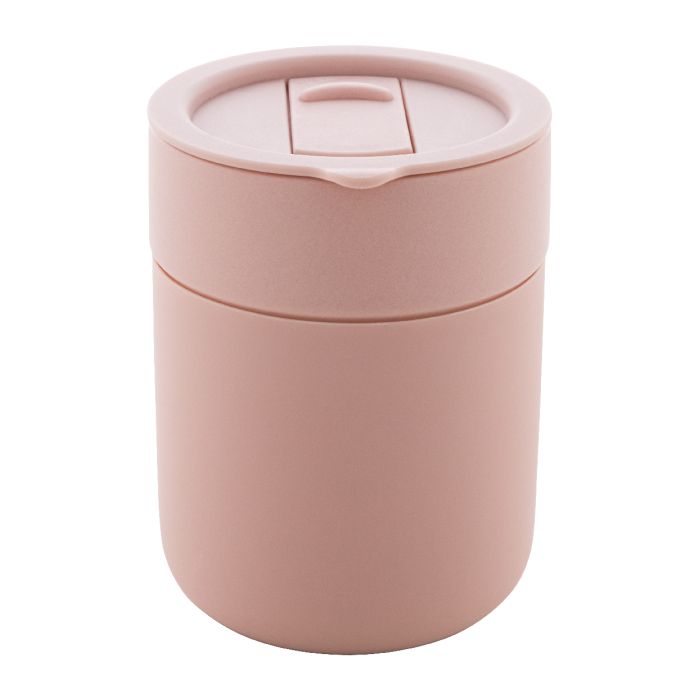 Reklámajándék | Liberica utazópohár, világos rózsaszín