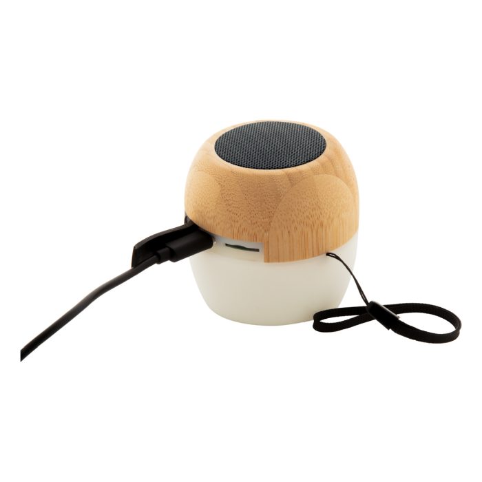 Reklámajándék | Lightbeat bluetooth hangszóró, natúr