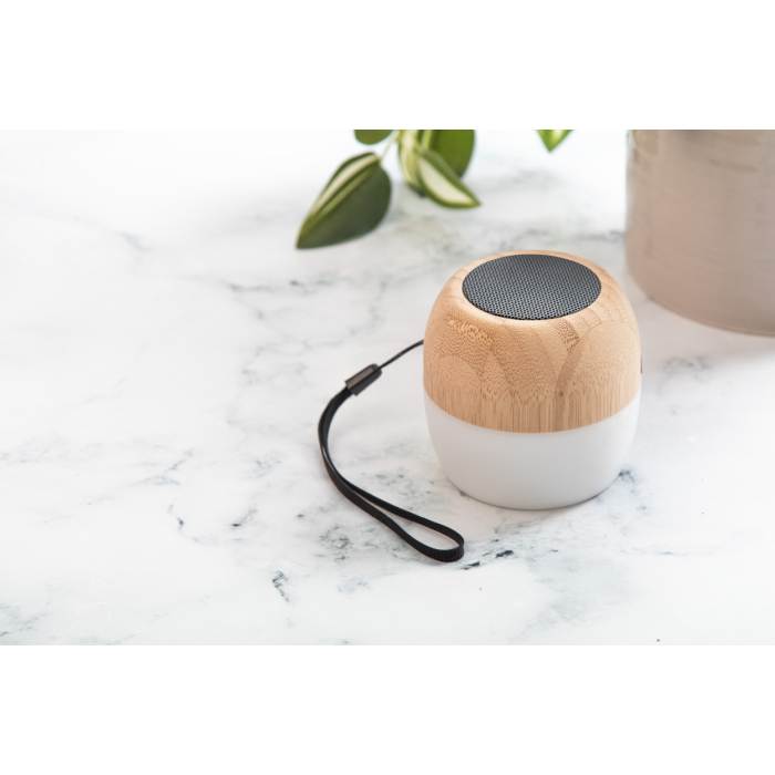 Reklámajándék | Lightbeat bluetooth hangszóró, natúr