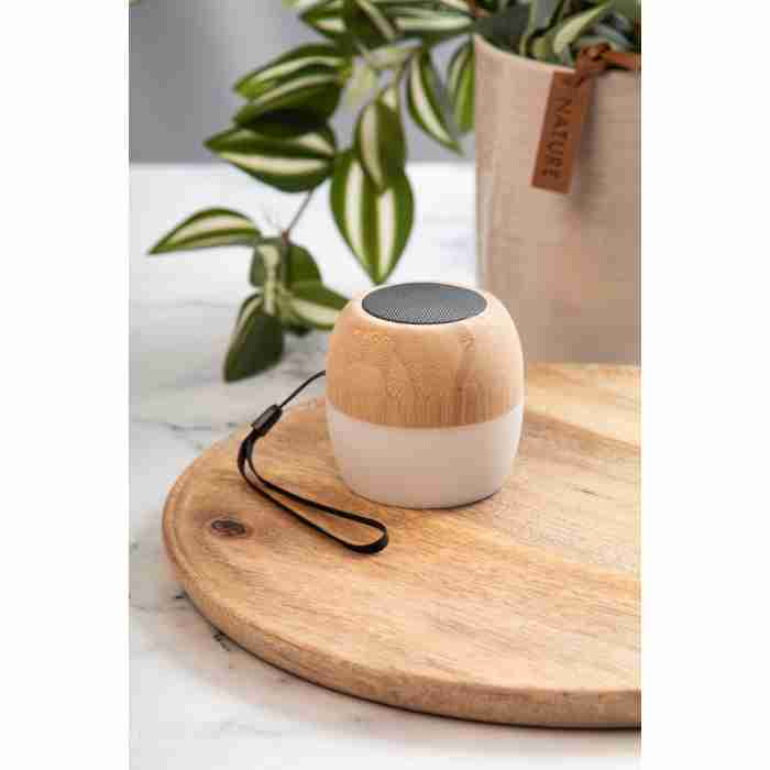 Reklámajándék | Lightbeat bluetooth hangszóró, natúr