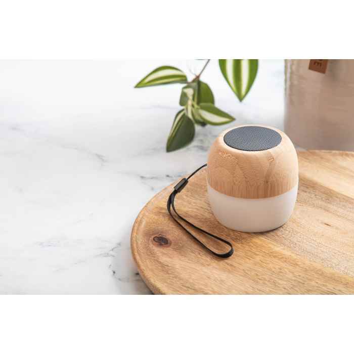 Reklámajándék | Lightbeat bluetooth hangszóró, natúr