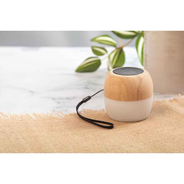Reklámajándék | Lightbeat bluetooth hangszóró, natúr