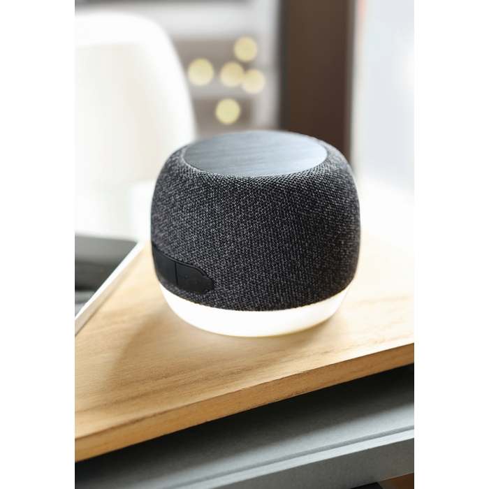 Listoo+ 15W vezeték n. töltő hangszóró, fekete | Reklámajándék, reklámtárgy, céges ajándék, egyedi reklámajándék Reklámajándék | Listoo+ 15W vezeték n. töltő hangszóró, fekete