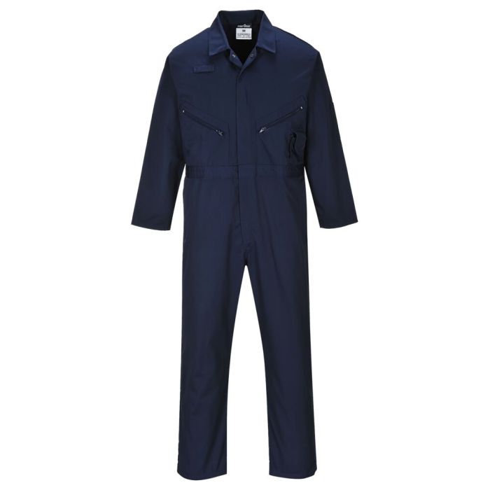 Portwest Liverpool zip overál, navy hosszított