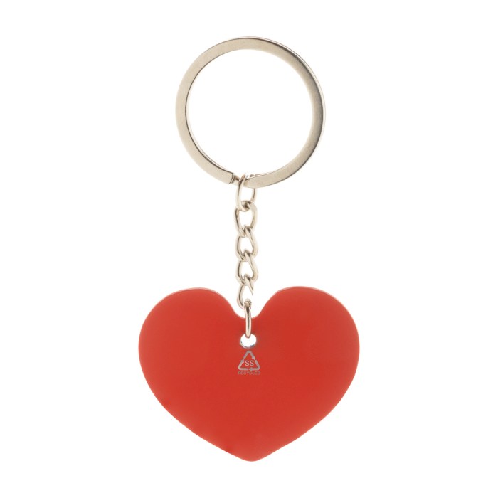 Reklámajándék | LoveShine kulcstartó, piros