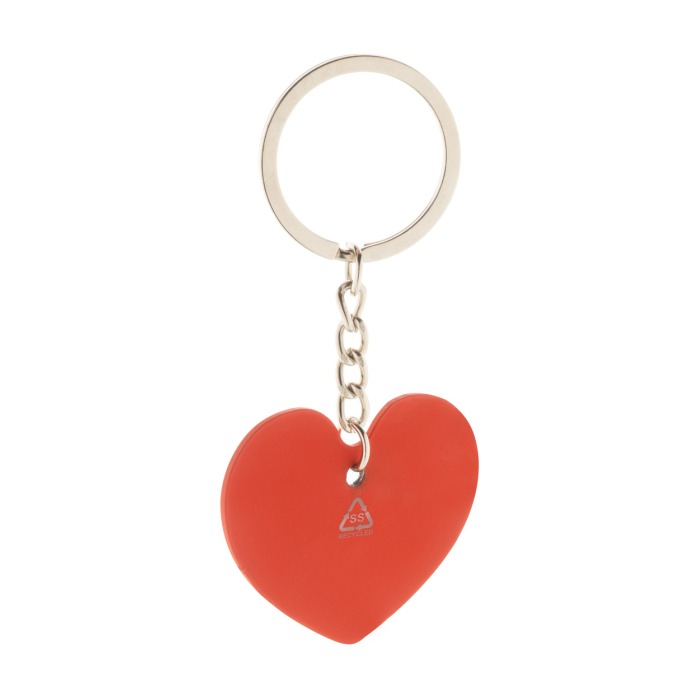 Reklámajándék | LoveShine kulcstartó, piros