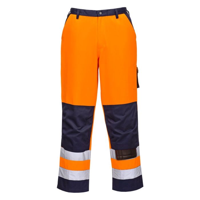 Portwest Lyon Hi-Vis nadrág, narancs/navy | Adgift Reklámajándéktól Portwest Lyon Hi-Vis nadrág, narancs/navy