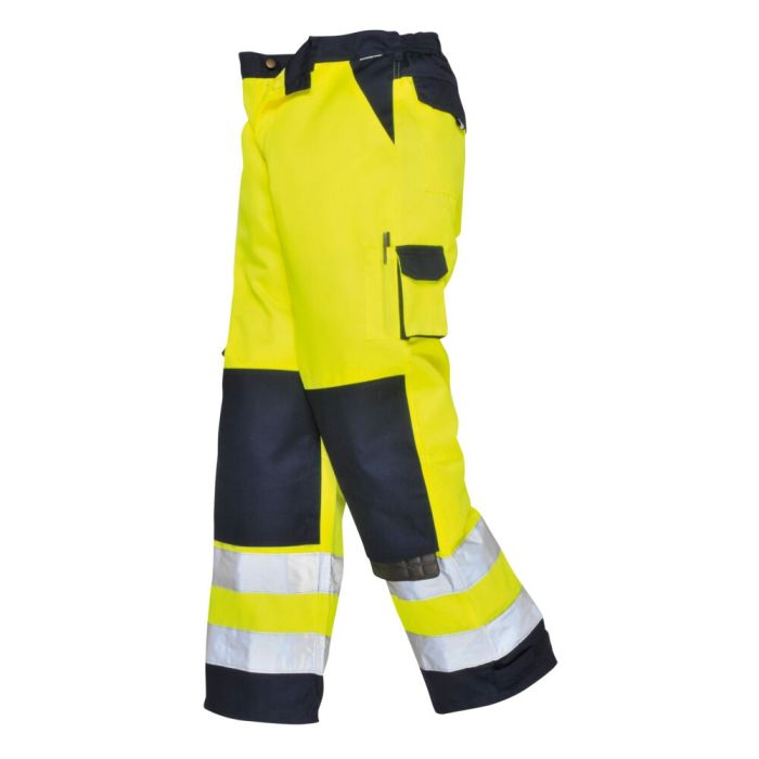 Portwest Lyon Hi-Vis nadrág, sárga/navy | Adgift Reklámajándéktól Portwest Lyon Hi-Vis nadrág, sárga/navy