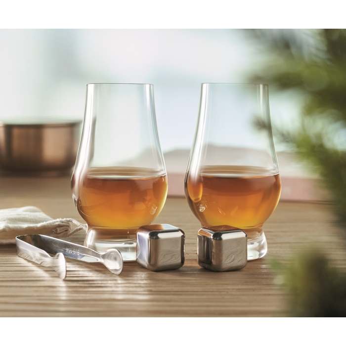 Reklámajándék | Malt Whisky kóstoló pohár készlet, átlátszó