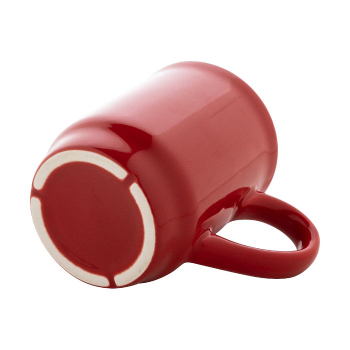 Marknad egymásra rakható kerámia bögre, piros | Reklámajándék, reklámtárgy, céges ajándék, egyedi reklámajándék Reklámajándék | Marknad egymásra rakható kerámia bögre, piros