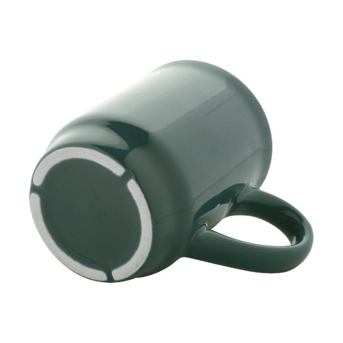 Marknad egymásra rakható kerámia bögre, zöld | Reklámajándék, reklámtárgy, céges ajándék, egyedi reklámajándék Reklámajándék | Marknad egymásra rakható kerámia bögre, zöld