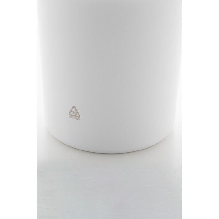Reklámajándék | Massimus thermo bögre, fehér, 1200 ml