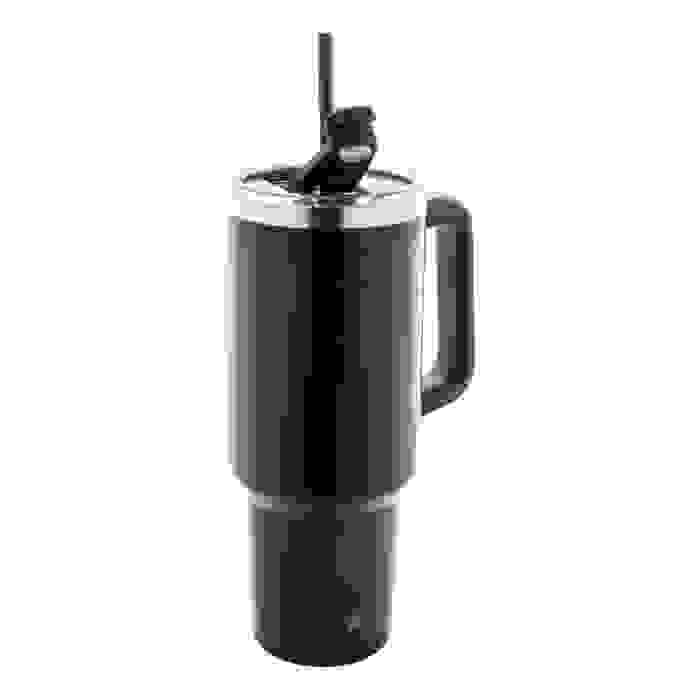 Reklámajándék | Massimus thermo bögre, fekete, 1200 ml
