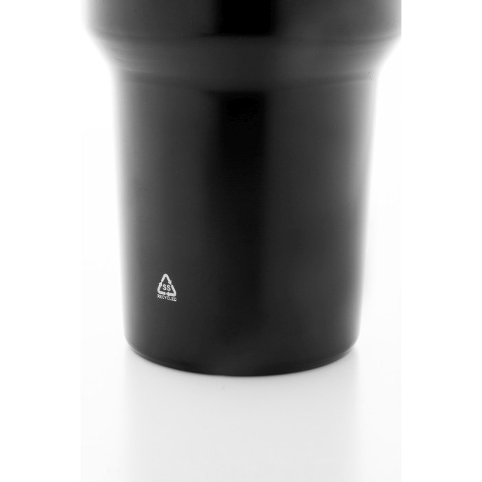 Reklámajándék | Massimus thermo bögre, fekete, 1200 ml