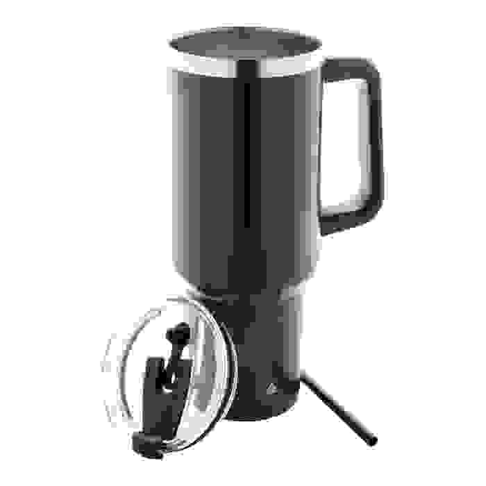 Reklámajándék | Massimus thermo bögre, zöld, 1200 ml