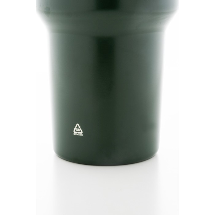 Reklámajándék | Massimus thermo bögre, zöld, 1200 ml