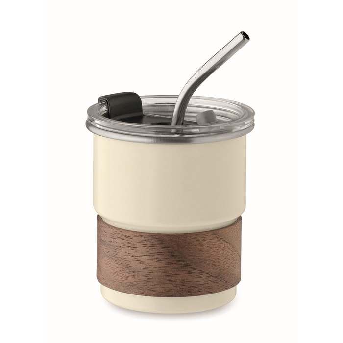 Mate Szimplafalú pohár 260 ml, bézs | Reklámajándék, reklámtárgy, céges ajándék, egyedi reklámajándék Reklámajándék | Mate Szimplafalú pohár 260 ml, bézs