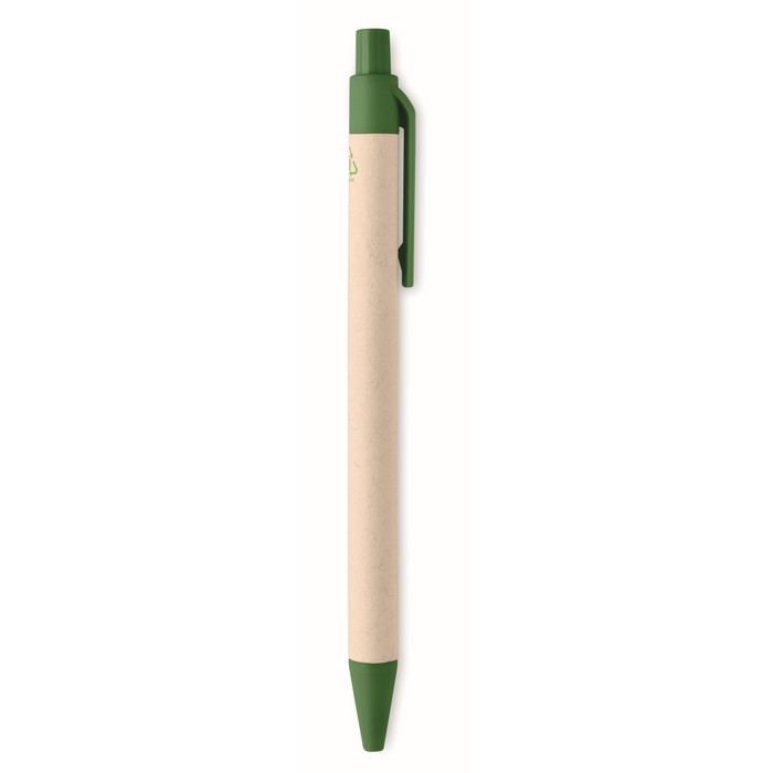 Mito Pen újra-tejesdoboz reklám toll, zöld