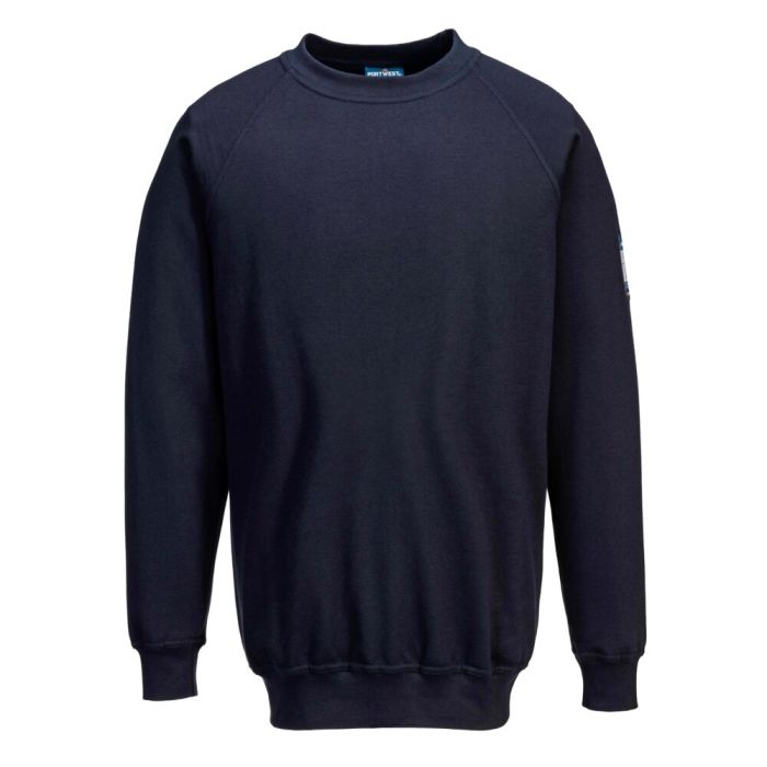 Portwest Modaflame Knit FR lángálló női pulóver, navy | Adgift Reklámajándéktól Portwest Modaflame Knit FR lángálló női pulóver, navy