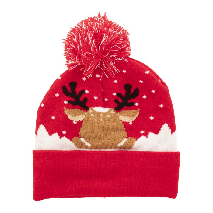 Reklámajándék | Morkved karácsonyi téli sapka, többszínű