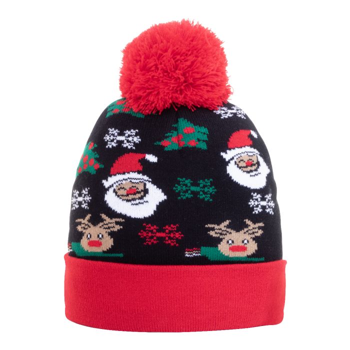 Reklámajándék | Morkved karácsonyi téli sapka, többszínű