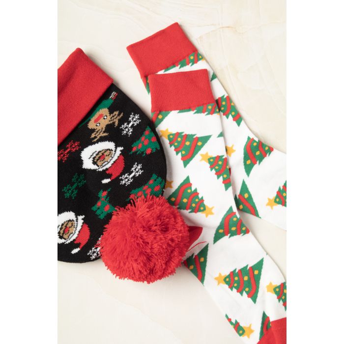 Reklámajándék | Morkved karácsonyi téli sapka, többszínű