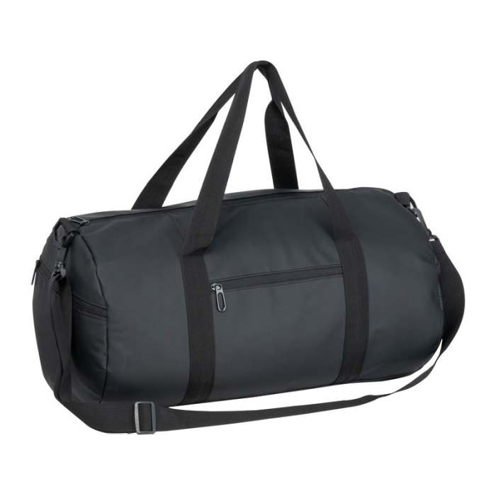 Reklámajándék | Műbőr utazó táska, fekete