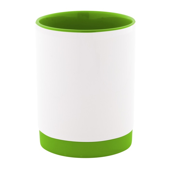 Reklámajándék | MultiColour Plus szublimációs bögre, zöld, 300 ml