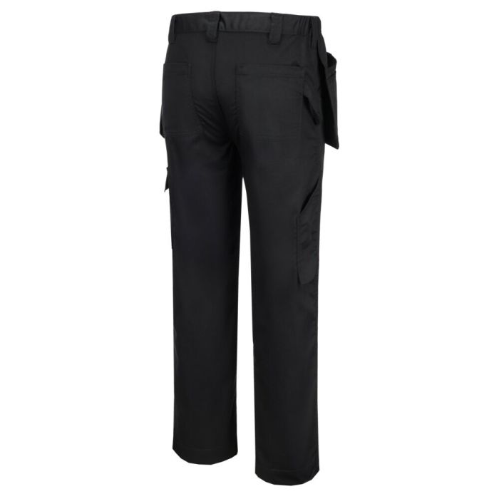 Portwest Munkás nadrág, rövid, ES1 Essential Holster Trousers, fekete