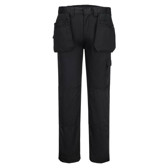 Portwest Munkás nadrág, rövid, ES1 Essential Holster Trousers, fekete