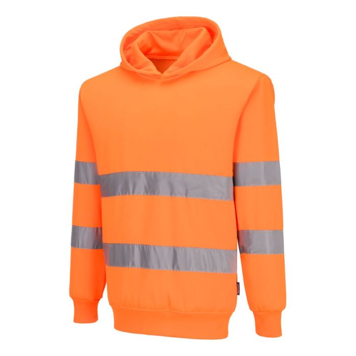 Portwest Munkás pulóver-ES1 Essential Hi-Vis Hoodie, narancs