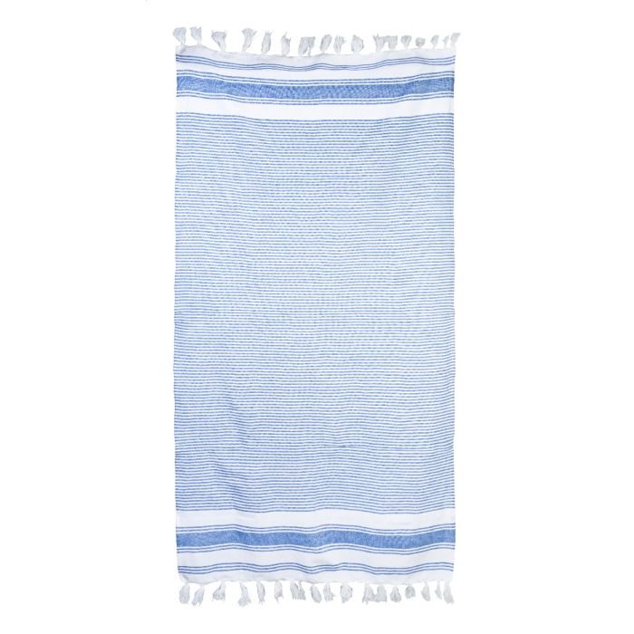 Reklámajándék | Myrtos strandtörölköző, kék