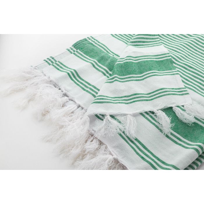 Reklámajándék | Myrtos strandtörölköző, zöld