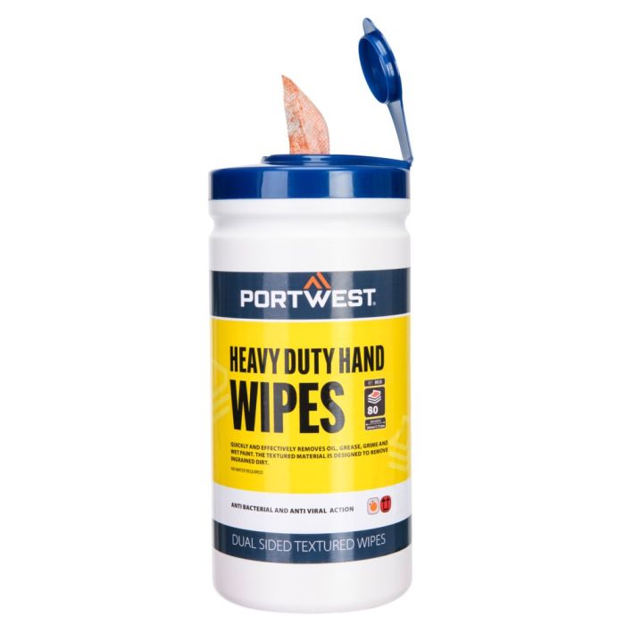 Portwest Nagy teherbírású kéztisztító kendő (80 darab), narancs | Adgift Reklámajándéktól Portwest Nagy teherbírású kéztisztító kendő (80 darab), narancs