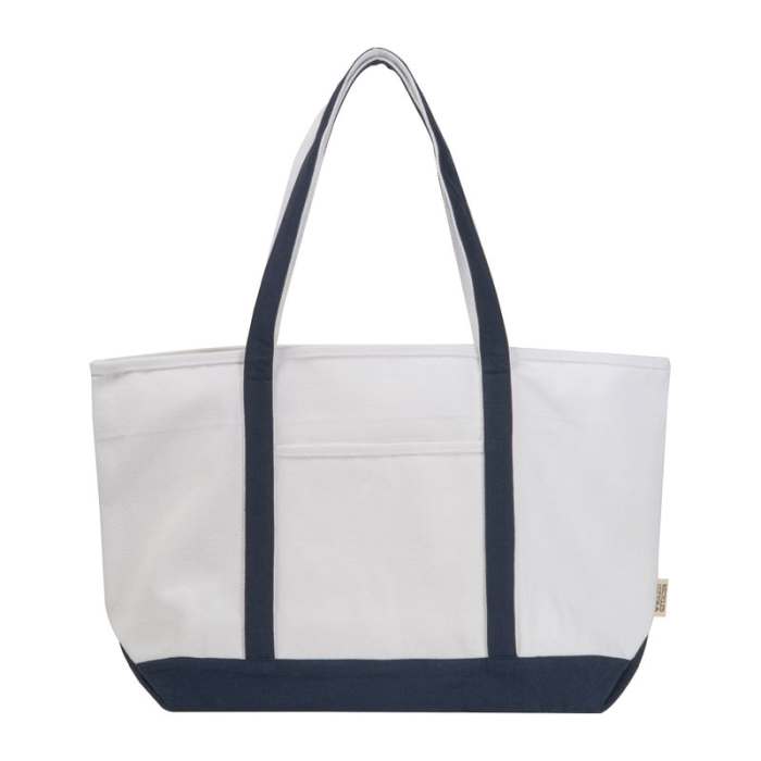 Nagyméretű újrahasznosított pamut táska, bézs | Reklámajándék, reklámtárgy, céges ajándék, egyedi reklámajándék Reklámajándék | Nagyméretű újrahasznosított pamut táska, bézs