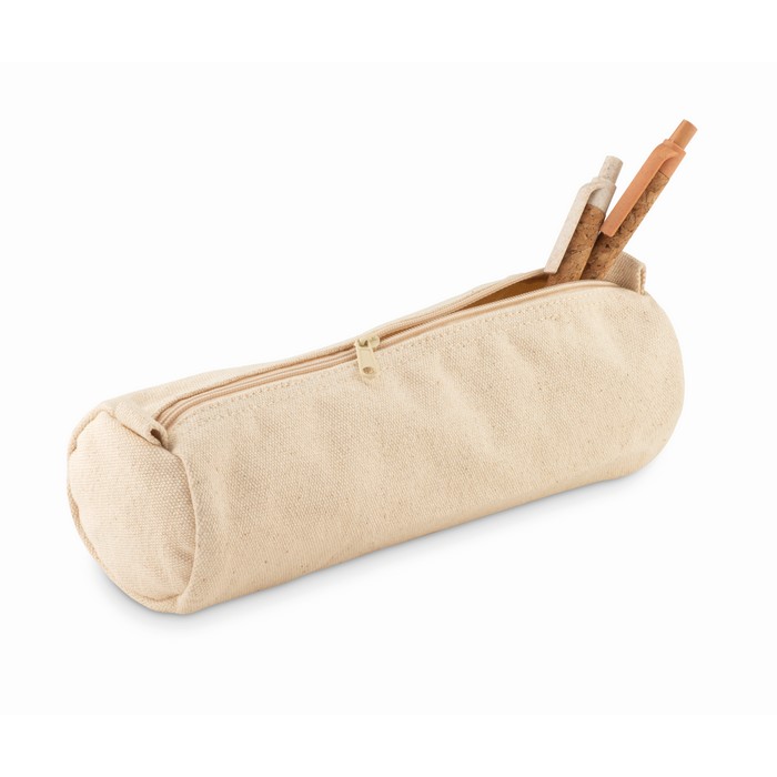 Natu Pouch pamutvászon tolltartó, bézs